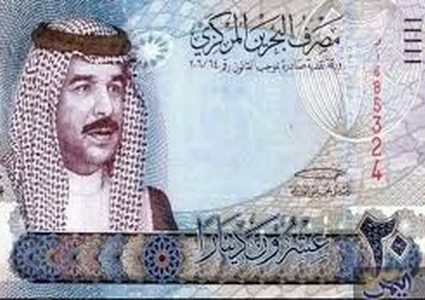 اسعار صرف العملات مقابل الدينار البحريني