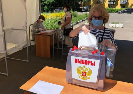 77.92% صوتوا لصالح التعديلات الدستورية في روسيا بعد فرز 100%