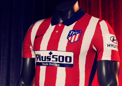 أتلتيكو مدريد يعتمد تصميم كلاسيكي لقميصه الجديد