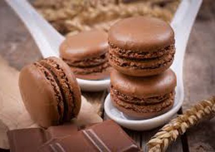 طريقة عمل الماكرون الفرنسي بالشوكولاتة