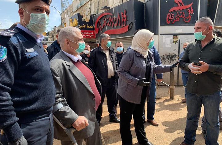 غنام: تم حصر الخارطة الوبائية للمخالطين في مخيم الجلزون