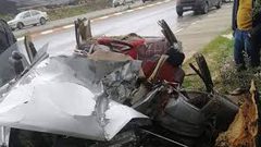 مصرع شخص وإصابة 2 بحادث سير ذاتي شمال طولكرم