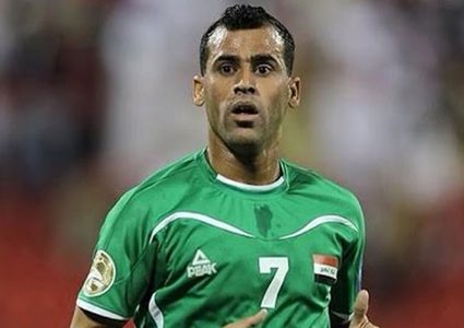 إصابة عماد محمد نجم منتخب العراق السابق بكورونا