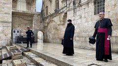 إغلاق كنيسة القيامة في القدس كإجراء وقائي من فيروس كورونا