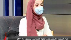 المتفوقة فرح الحسن تختار جامعة النجاح طريقاً لاستكمال دراستها