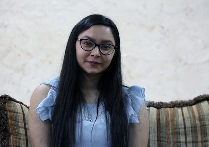 الطالبة أبو ريحان: استيقظت على بكاء فرحة والدتي