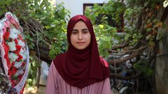 شمس أبوعمرة: من حياة صعبة وحافظة للقرآن الكريم للأولى على خانيونس