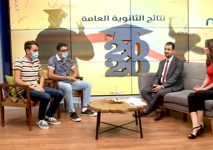 الطالبان التوأم سليمان وزيد الكردي يجتازان امتحان الثانوية العامة