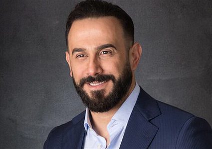 قصي خولي يحتفل بعيد ميلاد ابنه