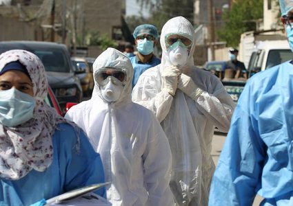 العراق تسجل 100 وفاة و2229 إصابة جديدة بكورونا