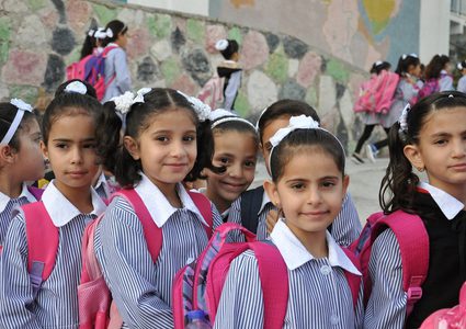 غزة: بدء دوام الطلبة للعام الدراسي الجديد 8 أغسطس