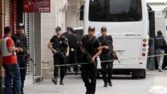 تركيا: مقتل شرطيين واصابة اثنين خلال عملية أمنية بولاية سعرد
