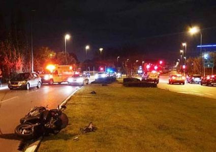 مصرع سائق دراجة نارية في حادث ذاتي قرب قرية جت