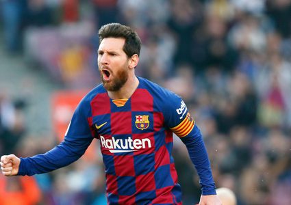 رئيس برشلونة يتحدى ميسي