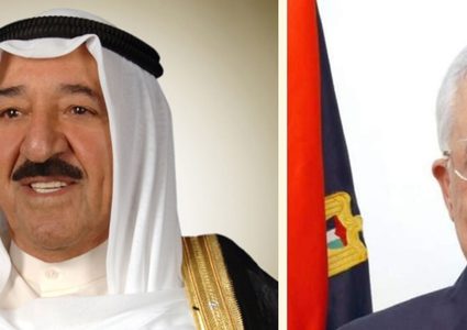 الرئيس يطمئن على أمير الكويت الذي يجري فحوصات طبية