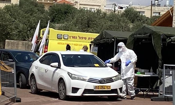 971 إصابة جديدة بكورونا داخل اراضي عام 48 خلال أسبوع