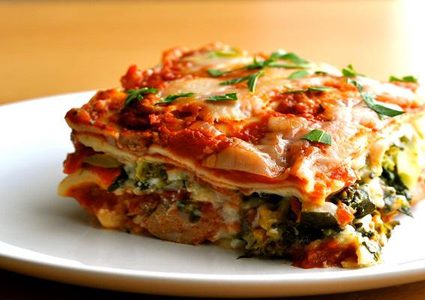 طريقة عمل لازانيا بالخضار
