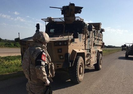 دورية روسية تركية مشتركة في شمال شرق سوريا