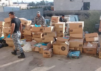 الاقتصاد تتلف 10 اطنان سلع تالفة وتحرر 12 غرامة مالية