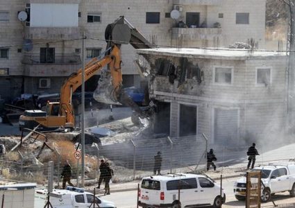 بيت لحم: الاحتلال يهدم منزلا في بلدة الخضر بحجة عدم الترخيص