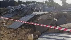 الاحتلال يهدم مبنى مركز "كوفيد 19" في الخليل