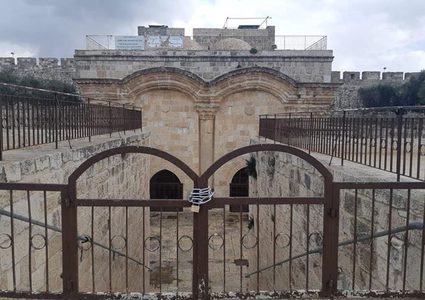 "الافتاء الفلسطيني" يحذر الاحتلال من اغلاق مصلى باب الرحمة