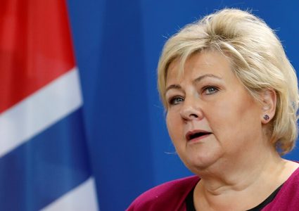 رئيسة وزراء النريوج: ندعم حل الدولتين وضد الأعمال الاحادية