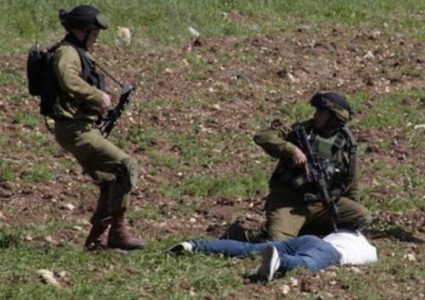 إصابة مواطن أثناء مطاردته من قبل الاحتلال غرب جنين