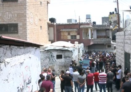 تشييع جثمان أمين سر حركة فتح ببلاطة البلد عماد دويكات