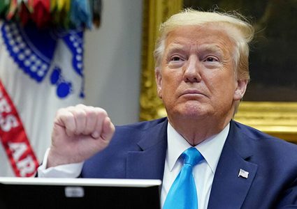 ترامب: سننتصر قريبا على الوباء وتدخل أمريكا"العصر الذهبي"