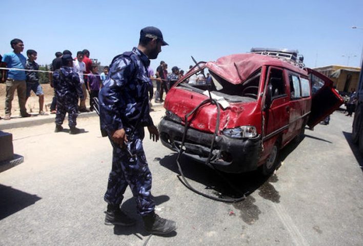 غزة: إصابتان في ثلاثة حوادث سير خلال 24 ساعة