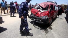 غزة: إصابتان في ثلاثة حوادث سير خلال 24 ساعة