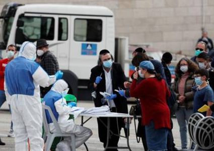 1035 إصابة جديدة بكورونا في "إسرائيل"
