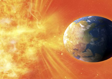 رياح شمسية متوقعة تضرب الأرض هذا الأسبوع