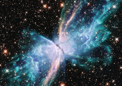 شاهدوا صورة "فراشة الفضاء" السماوية والمذهلة