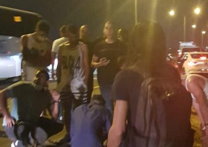 إصابة حرجة بحادث دهس