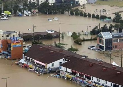 كوريا الجنوبية: مقتل 12 شخصا وفقدان 14 اخرين جراء الأمطار الغزيرة