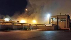 ليبيا: حريق ضخم في مطار مصراته الدولي