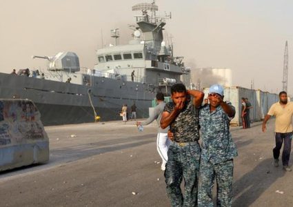 اصابة عدد من أفراد قوات "يونيفيل" خلال انفجار بيروت