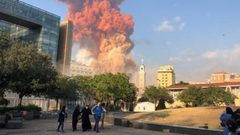 مخرجة روسية موجودة في لبنان تتحدث عن لحظة الانفجار في بيروت