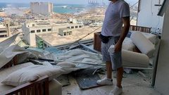 تحطم منزل الفنان عادل كرم