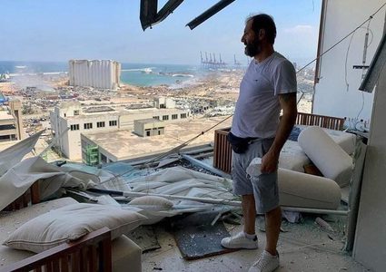 تحطم منزل الفنان عادل كرم