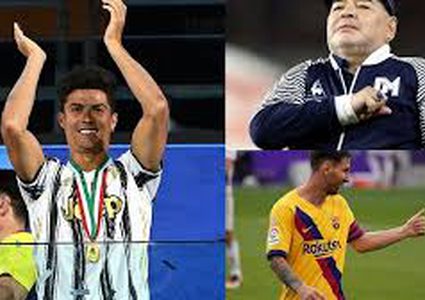 نجل مارادونا يختار الأفضل بين والده ورونالدو وميسي