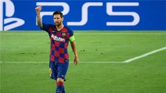كيف علق ميسي بعد تأهل برشلونة إلى ربع نهائي دوري الأبطال؟