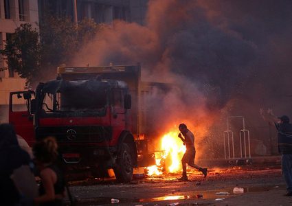 مقتل جندي وإصابة أكثر من 70 آخرين خلال مظاهرات في بيروت