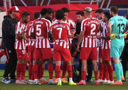 اتلتكو مدريد يعلن عن ضحايا كورونا في صفوفه