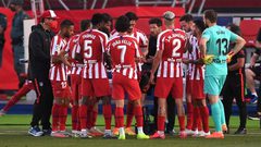 اتلتكو مدريد يعلن عن ضحايا كورونا في صفوفه