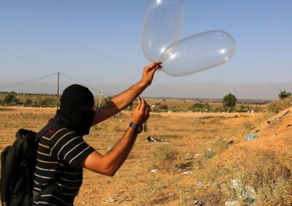 الاحتلال يزعم اطلاق بالونات حارقة تجاه المستوطنات من غزة