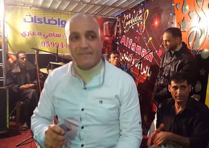 نجاة الفنان الشعبي سامي مغاري من حادث سير مروع