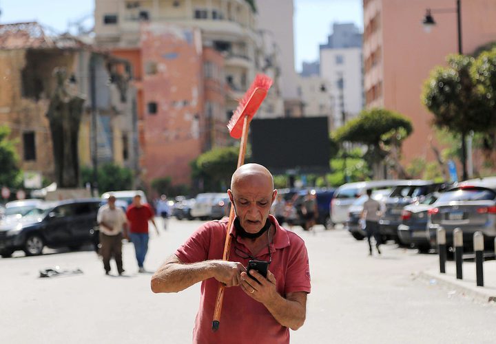 ‫دمار هائل في العاصمة اللبنانية نتيجة انفجار مرفأ بيروت